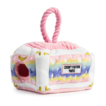 Chewy Vuiton Pink Ombre Interactive Trunk