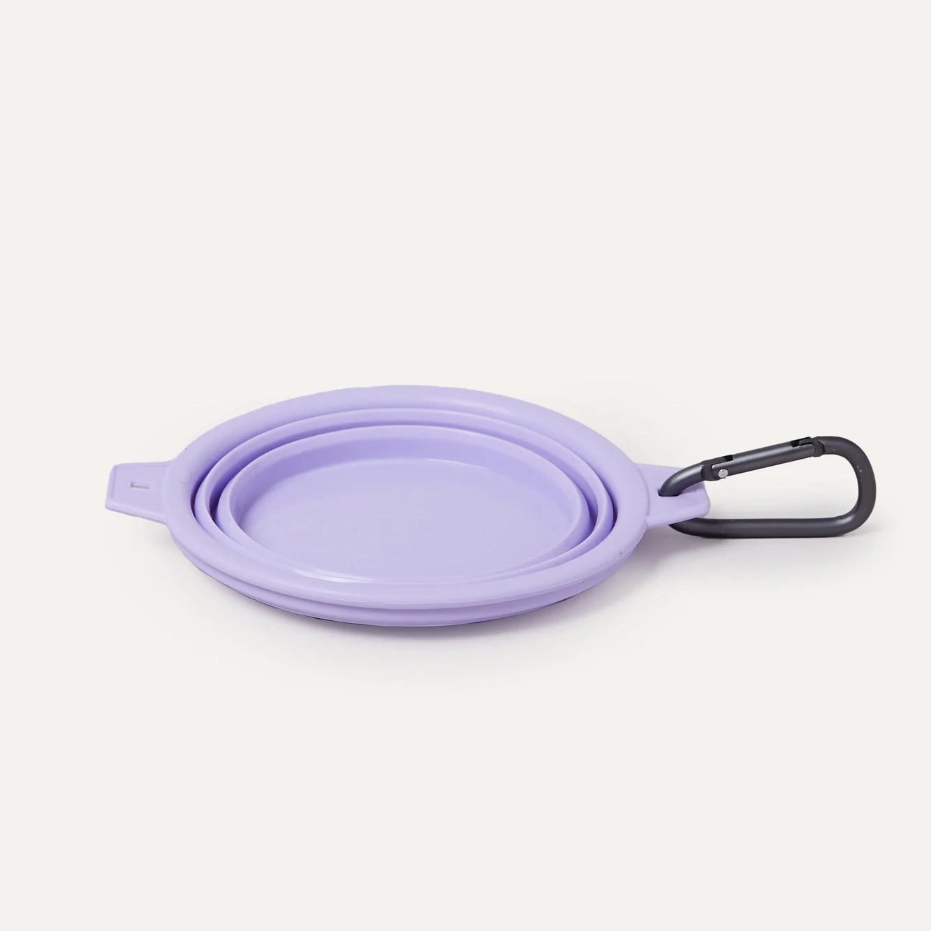 Rubber Travel Bowl - Lavender