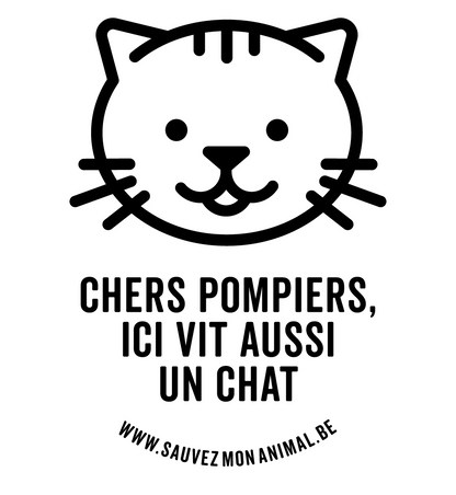Save My Pet Sticker - 1 Cat