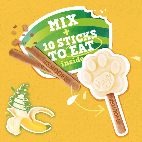 Ice cream mix for dogs - Banana - Pet-à-Porter