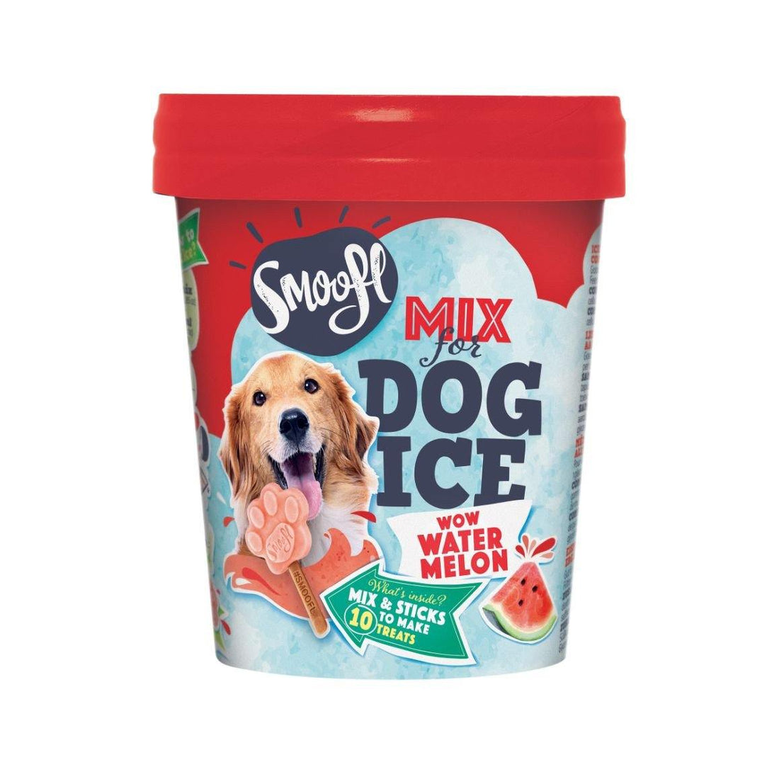 Ice cream mix for dogs - Watermelon - Pet-à-Porter