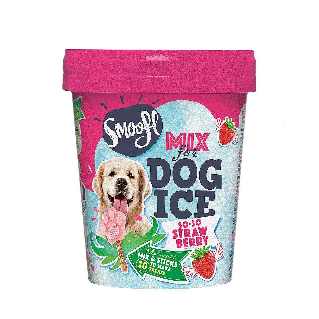 Ice cream mix for dogs - Strawberry - Pet-à-Porter