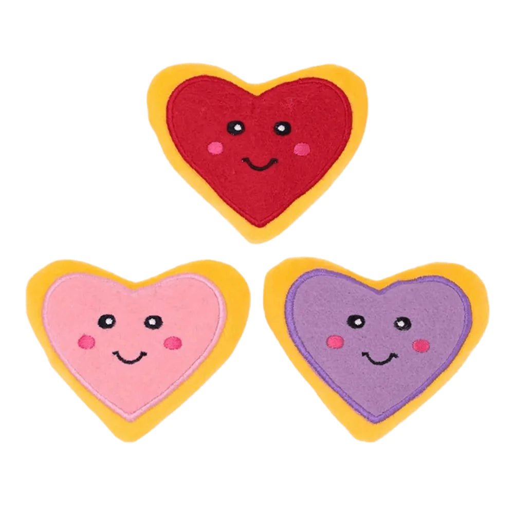 Mini 3-Pack Heart Cookies