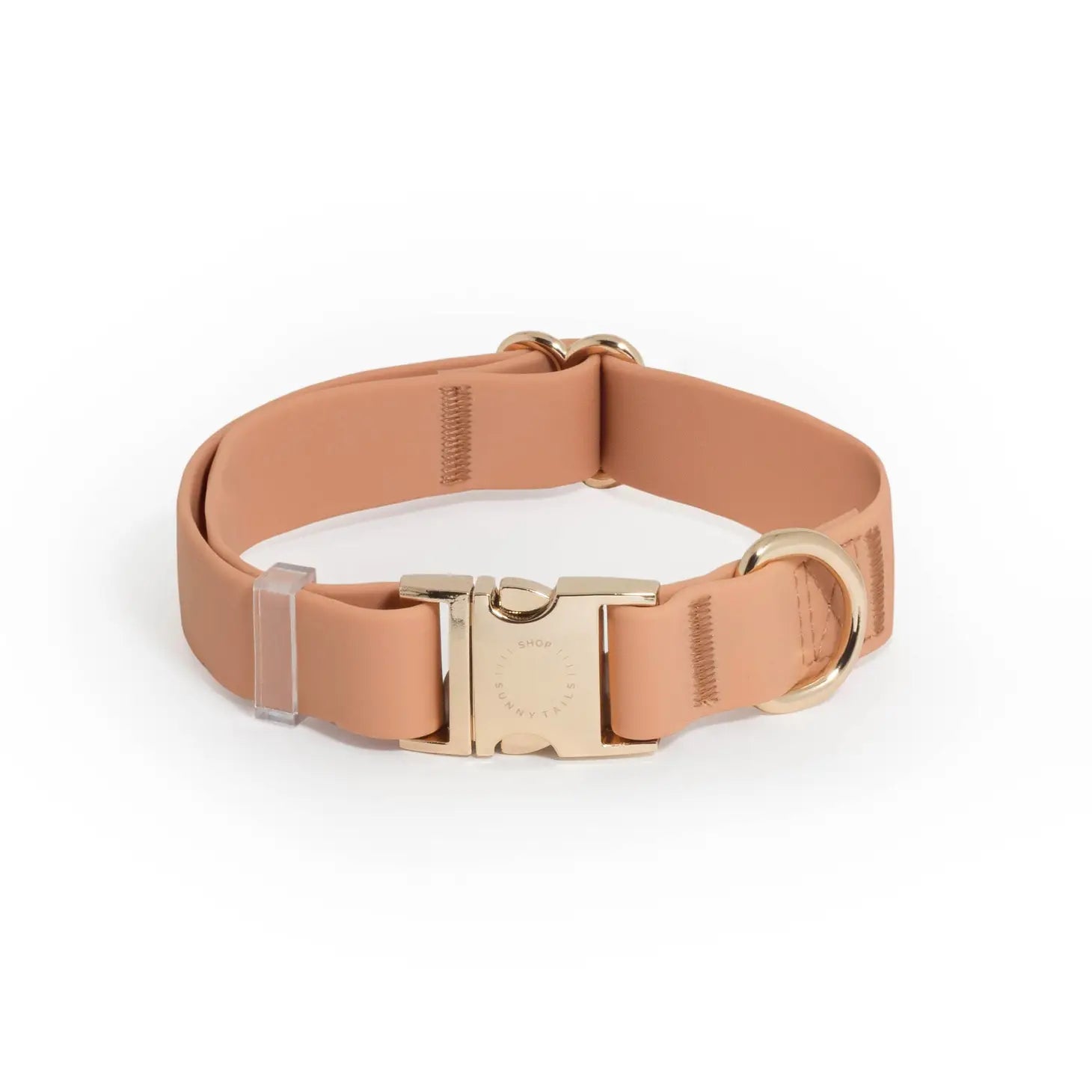 Wasserdichtes Hundehalsband - Chai Brown