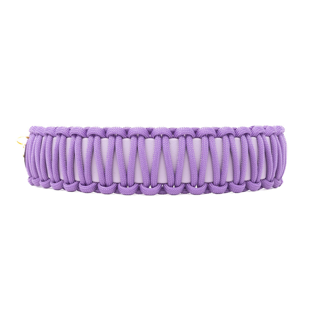 Lavendel Biothane Paracord Halsband