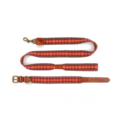 Peruanisches Orange-Pfeil-Halsband