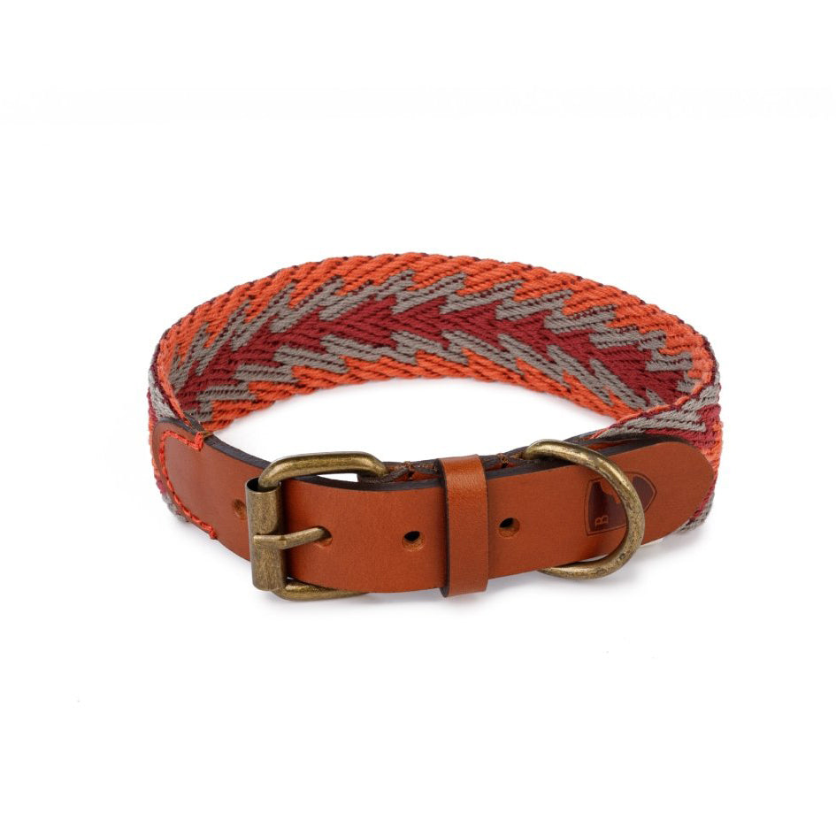 Peruanisches Orange-Pfeil-Halsband