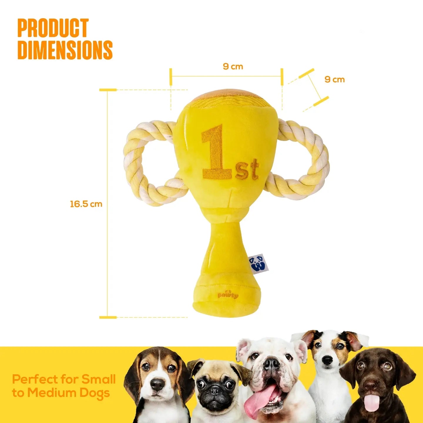 Trophy Interactive Rope Toy