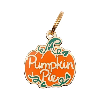 Pumpkin Pie Dog Tag