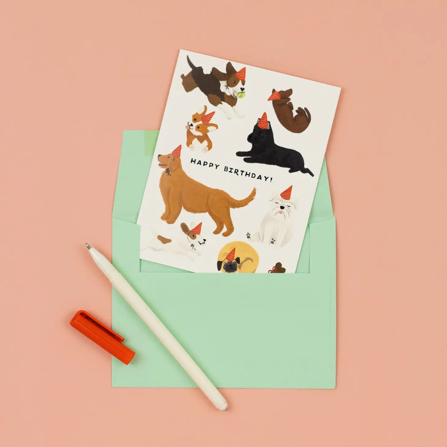 Hunde Geburtstagskarte