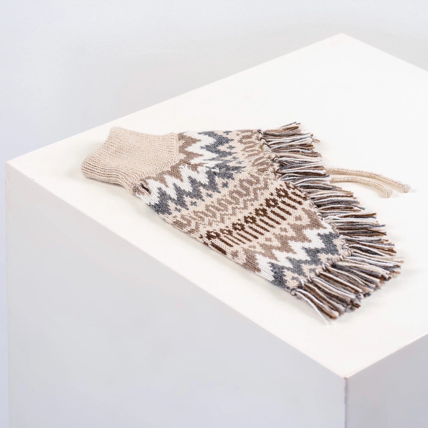 Woolly Winter Alpaca Poncho