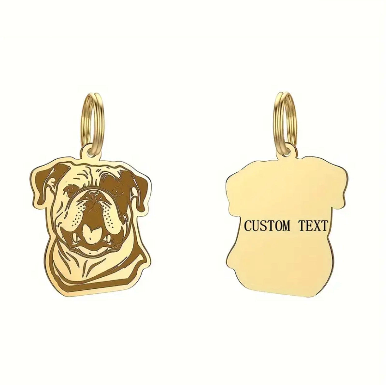 English Bulldog Dog Tag