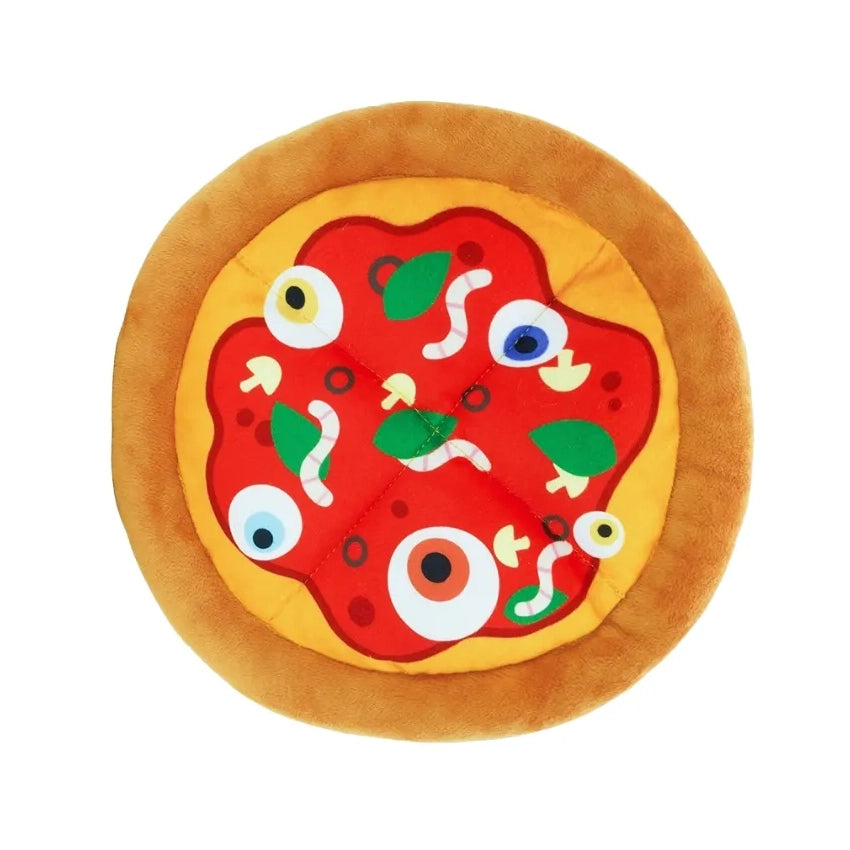 Howloween Eyeball Pizza