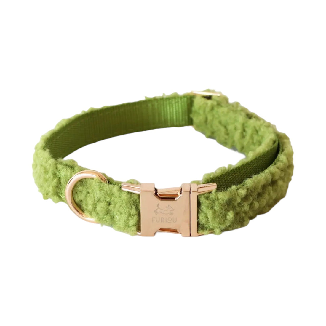 Sherpa Hundehalsband - Lime Green