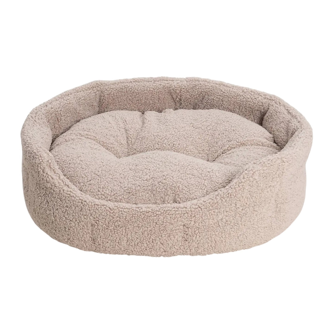 Dog Basket Teddy | Taupe