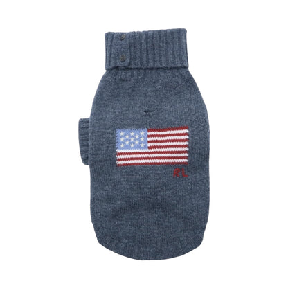 POLO RALPH LAUREN Wool Cashmere Flag Jumper | Barclay Heather