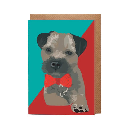 Obi the Boarder Terrier Card