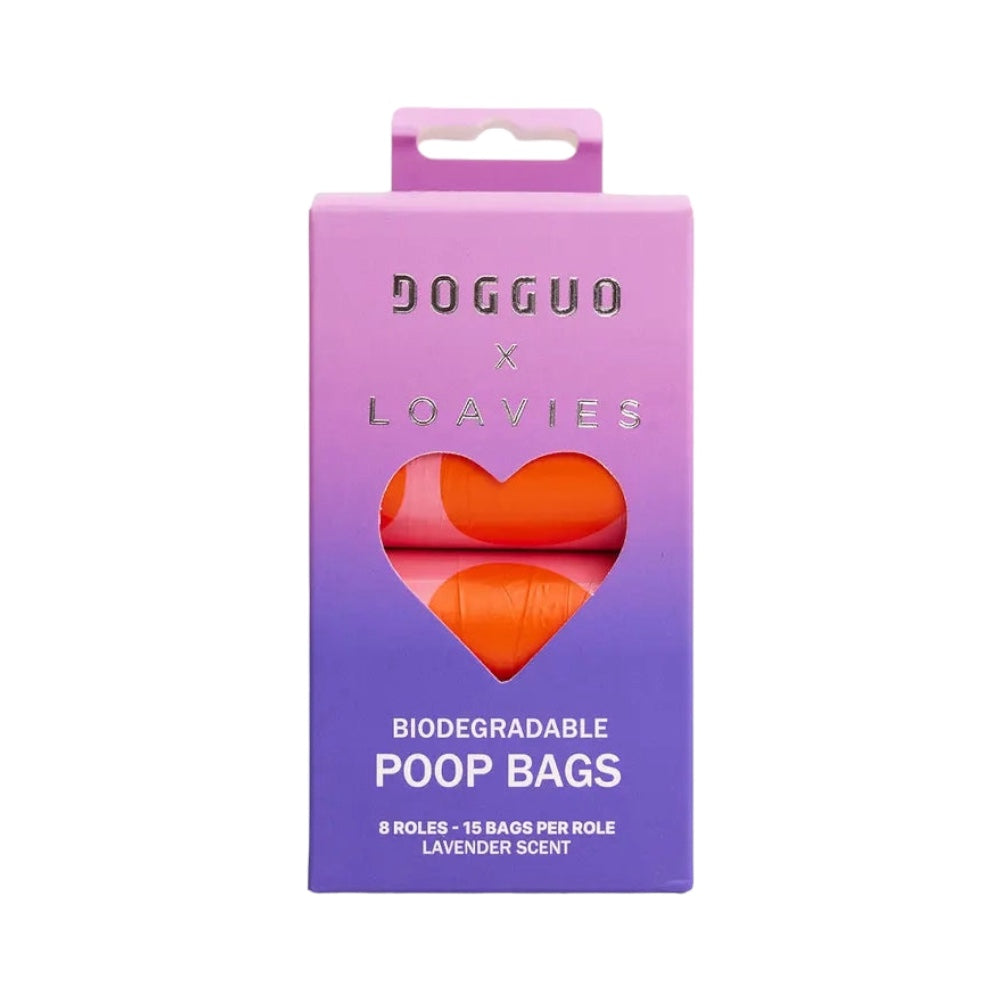 Poop Bags Herzen - Orange/Pink