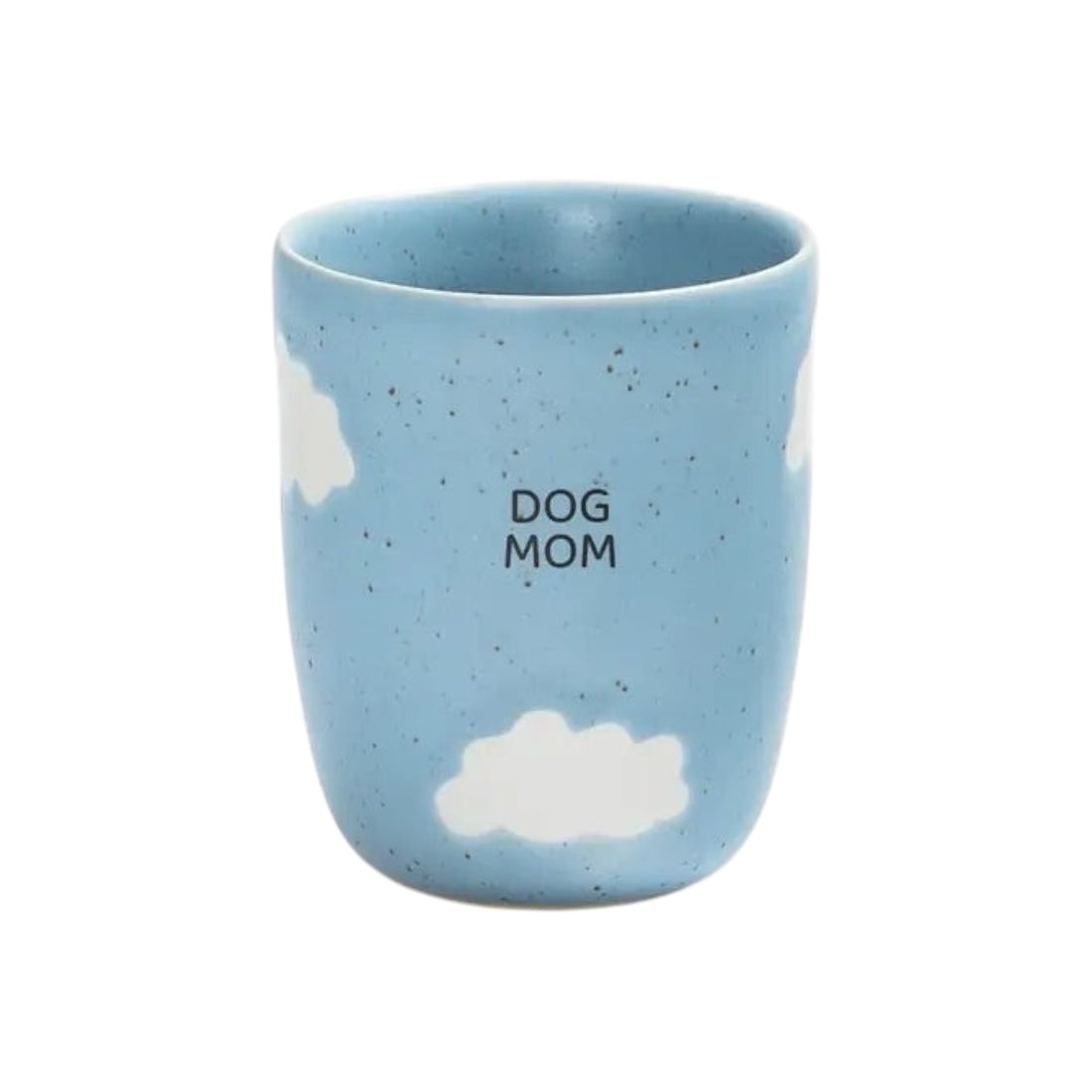 Cloud Stoneware Cup | Dog Mom