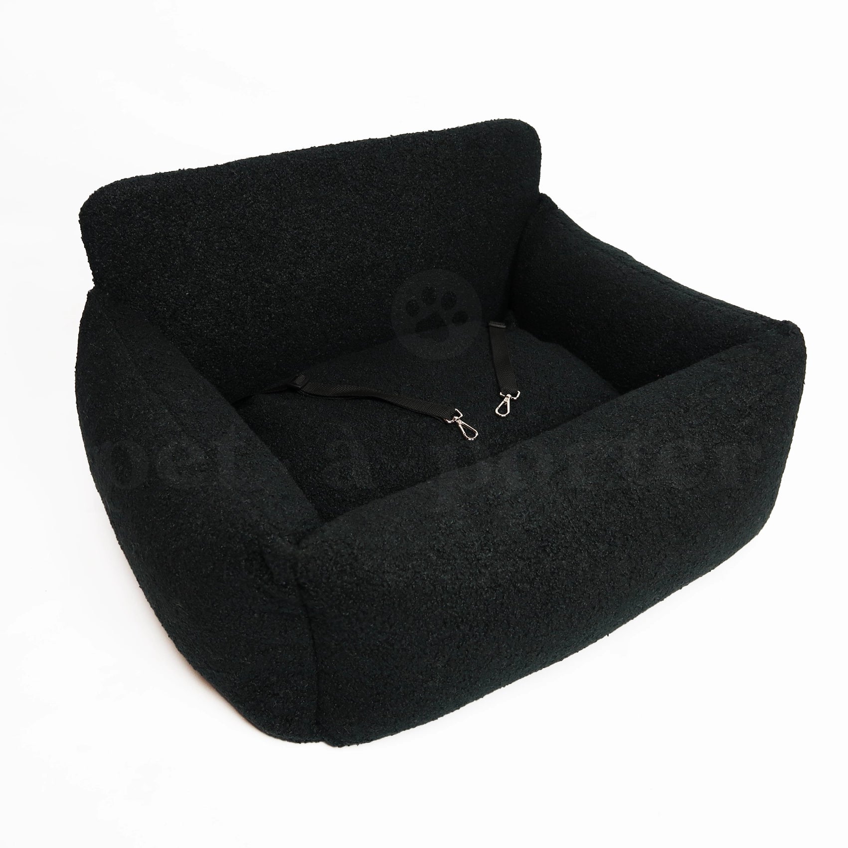 Car Seat - Black Teddy