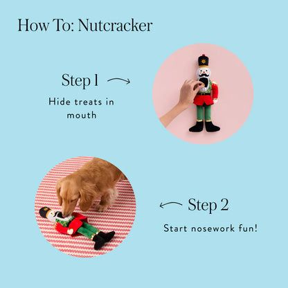 Nutcracker Interactive Snuffle Dog Toy