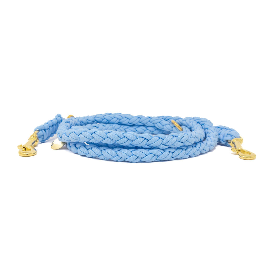 Baby Blue Paracord Leine