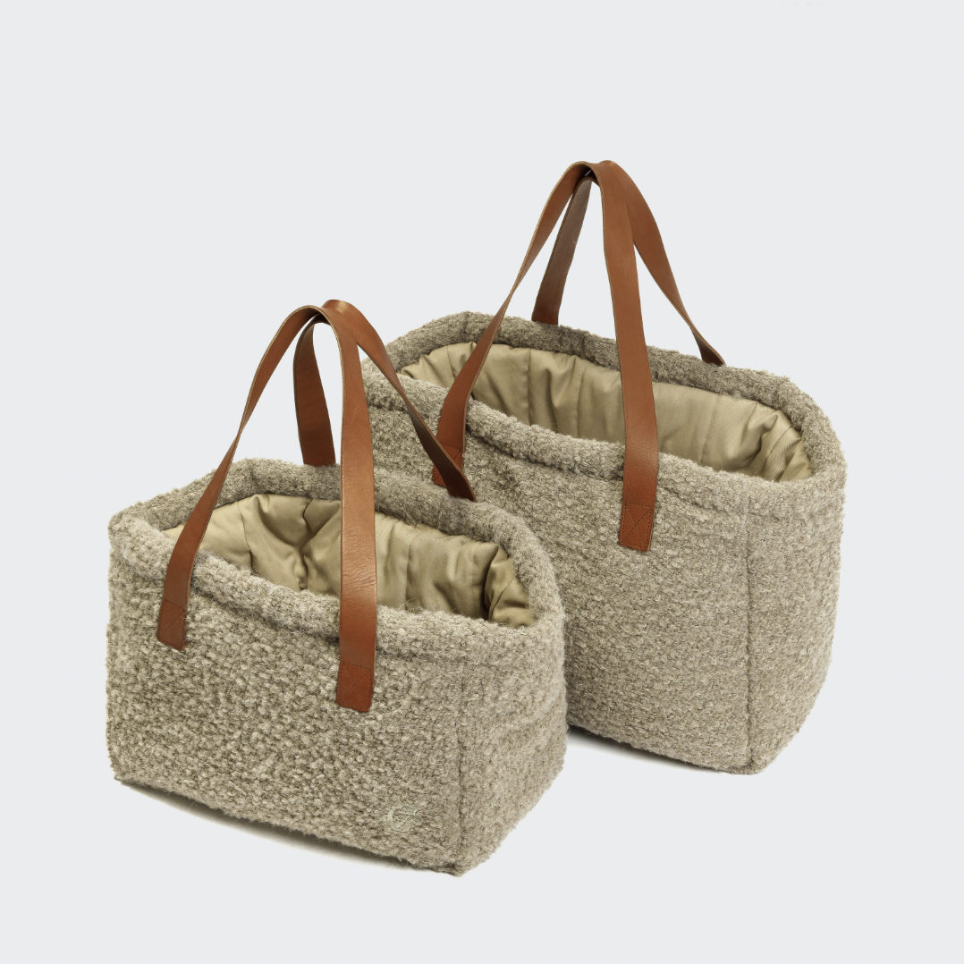 Cloud7 Dog Carrier Verona - Wool Beige