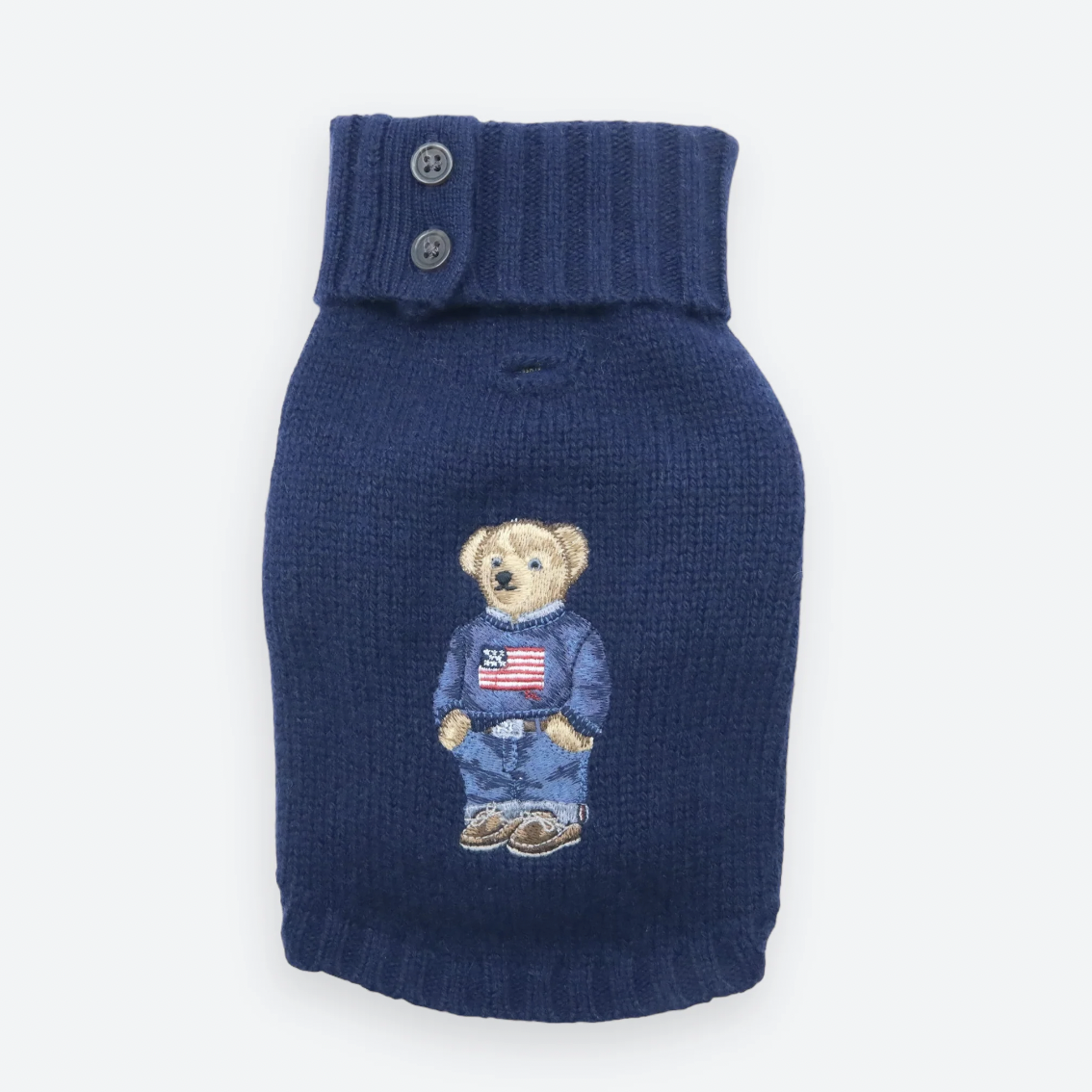 POLO RALPH LAUREN Wool Cashmere Bear Jumper | Hunter Navy