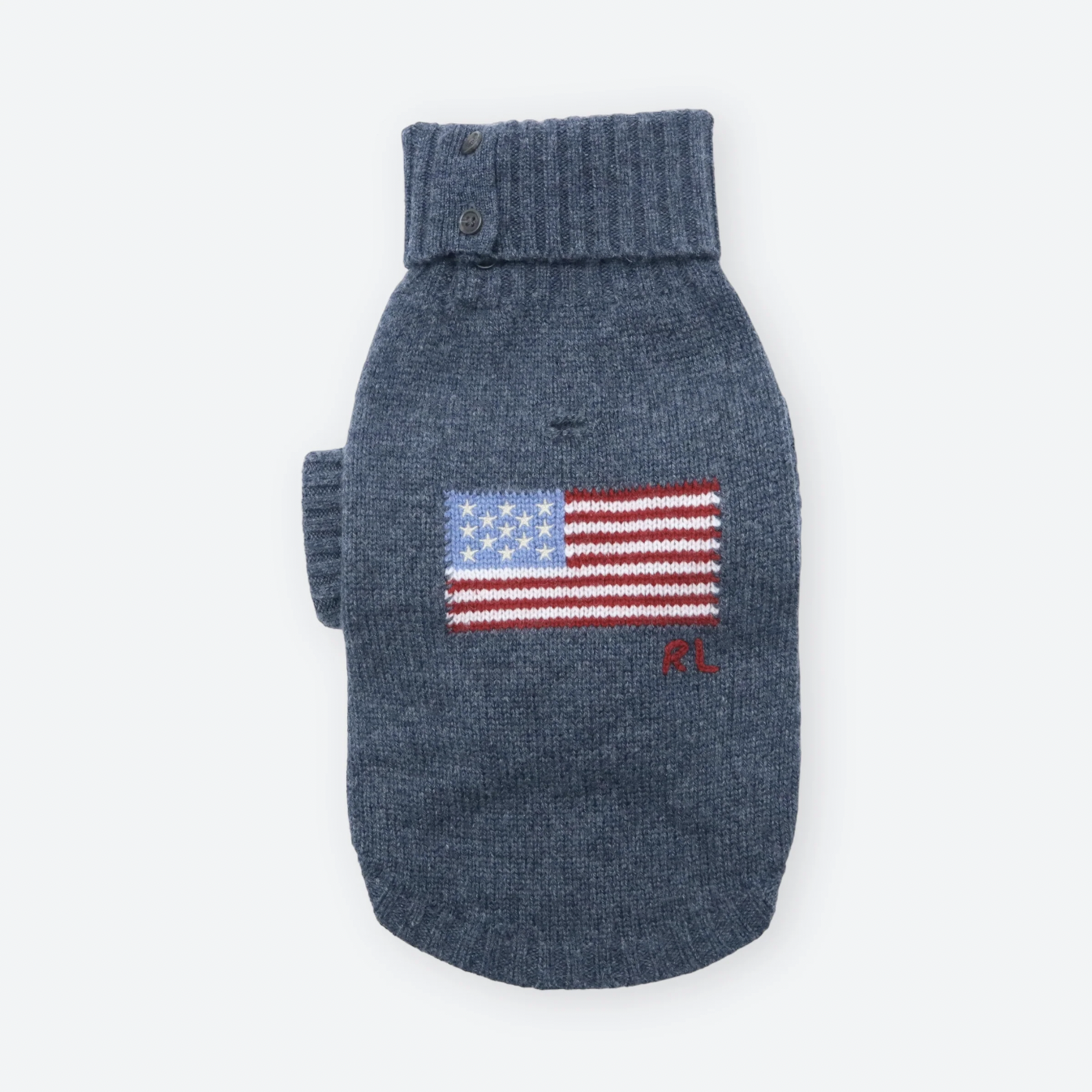 POLO RALPH LAUREN Wool Cashmere Flag Jumper | Barclay Heather