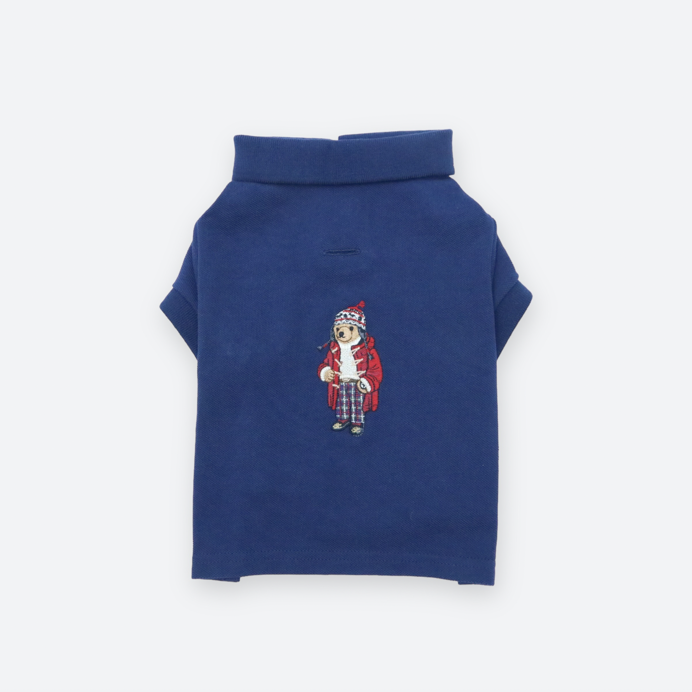 POLO RALPH LAUREN Polo Holiday Bear Shirt | Newport Navy