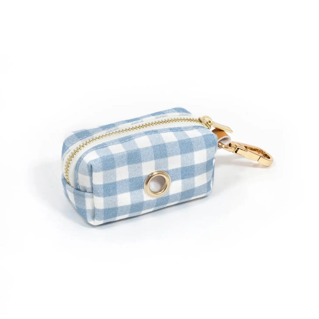 Kotbeutel-Halter - Malibu Blue Gingham