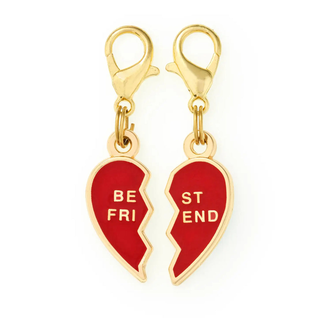 Bff Hearts Collar Charm