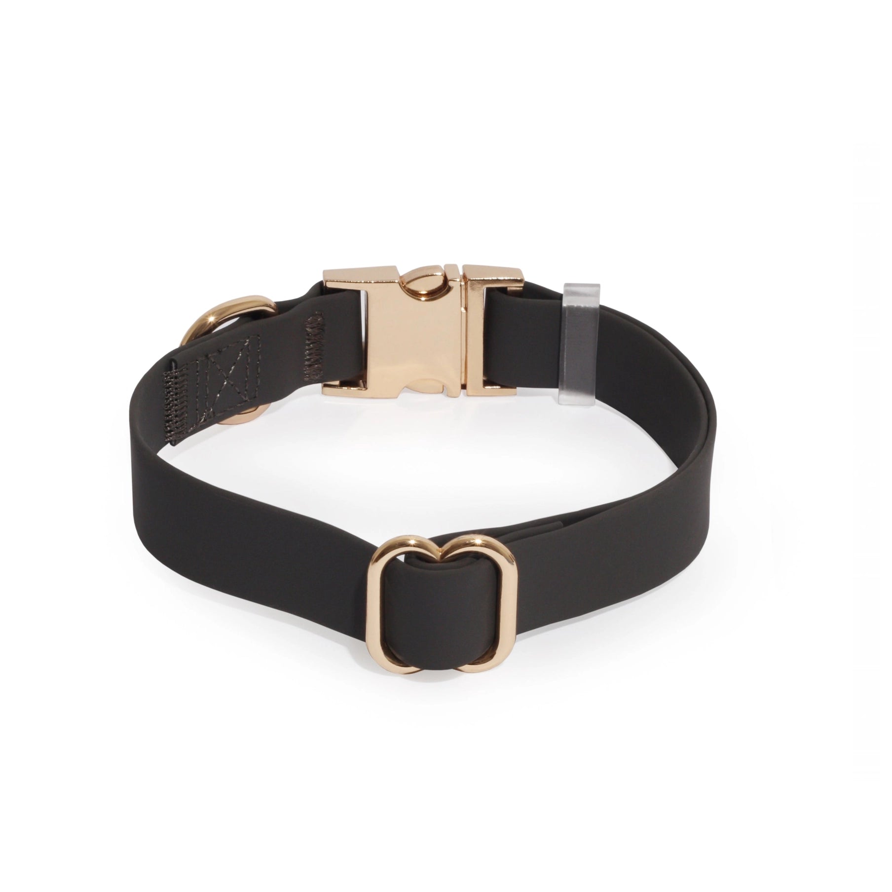 Wasserdichtes Hundehalsband - Ember Black