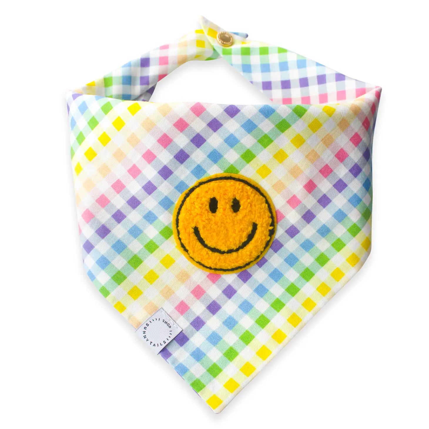 Regenbogen Smiley Halstuch