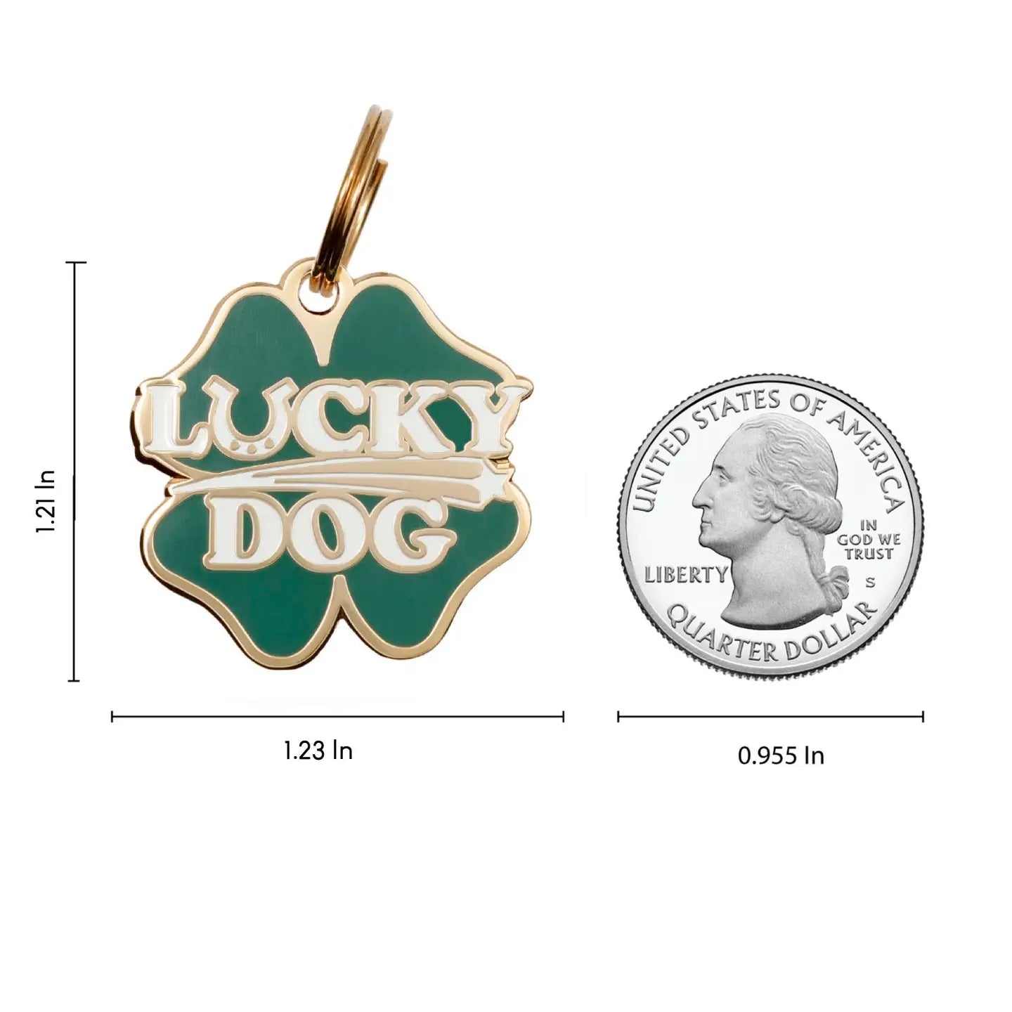 Lucky Dog Dog Tag