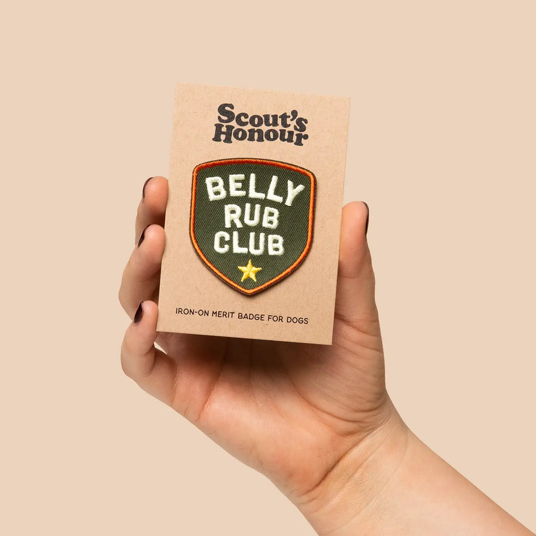 Belly Rub Club Badge