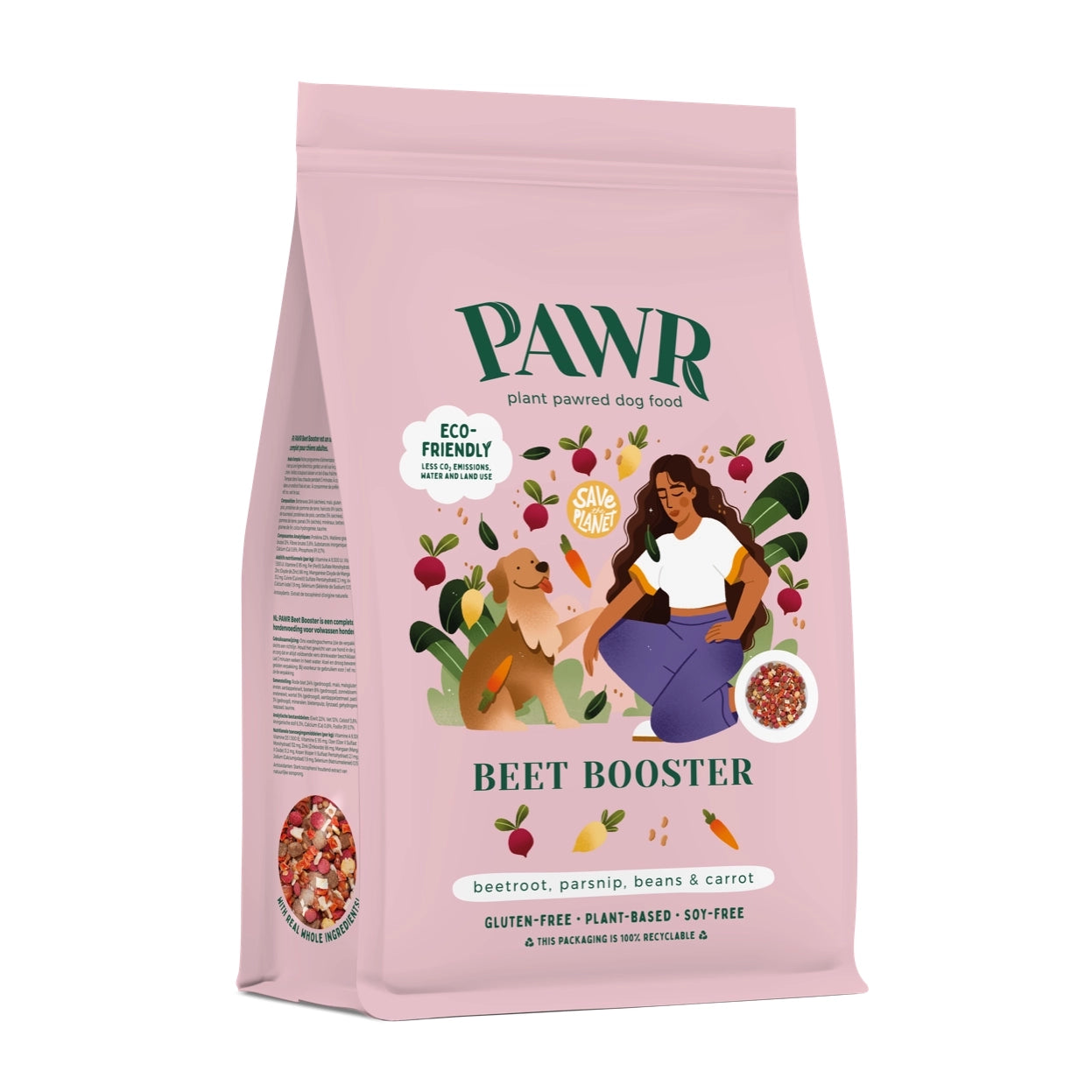 Pflanzenbasiertes Hundefutter - Beet Booster