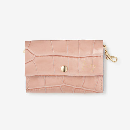 Lia Poop Bag Halter - Rose