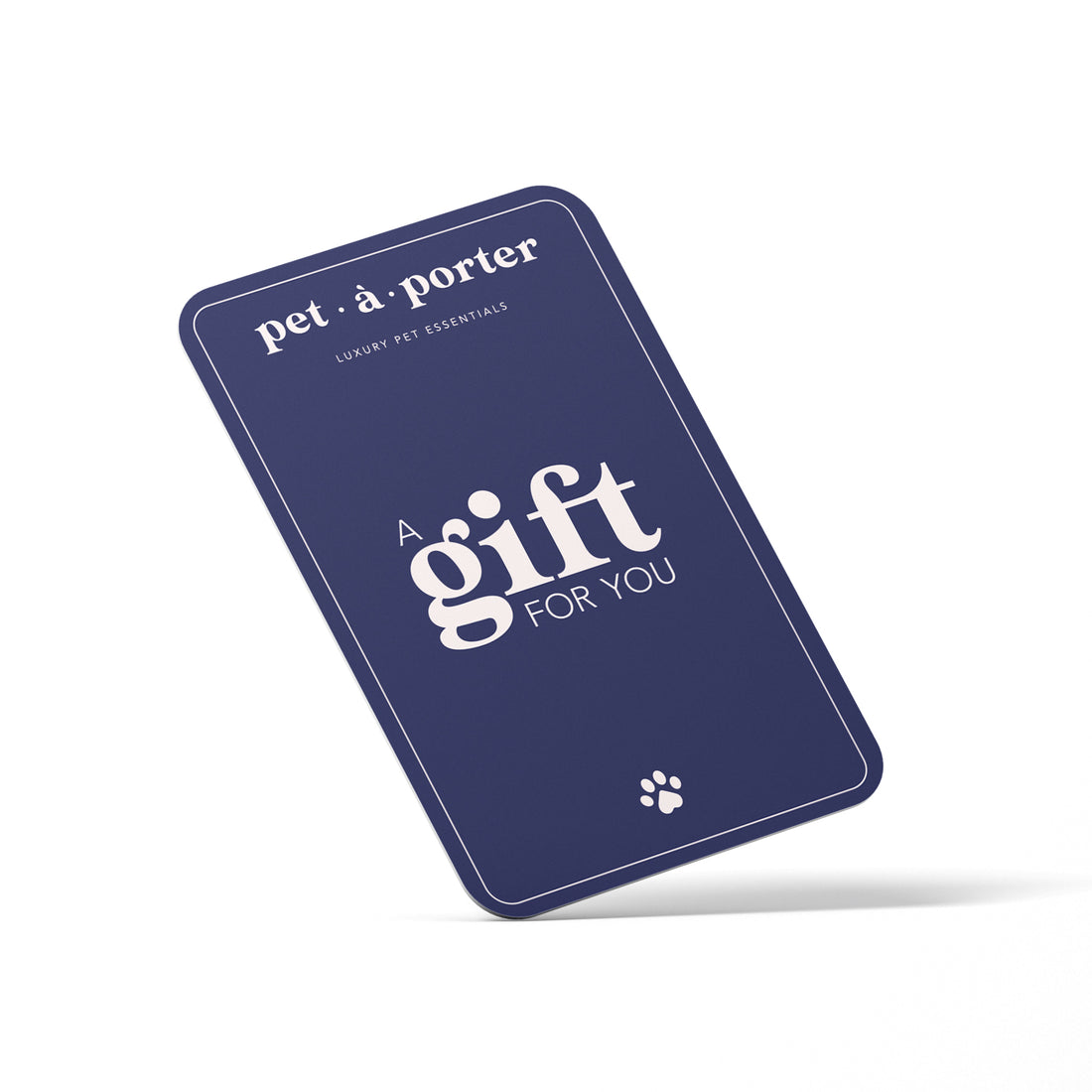 Pet-à-Porter-Geschenkkarte (digital)