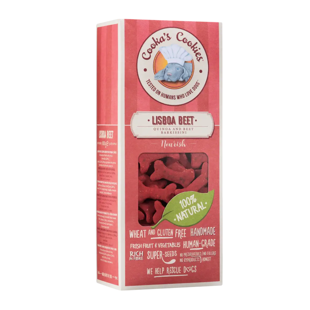 Lisboa Beet | Natural Dog Treats with Superfoods