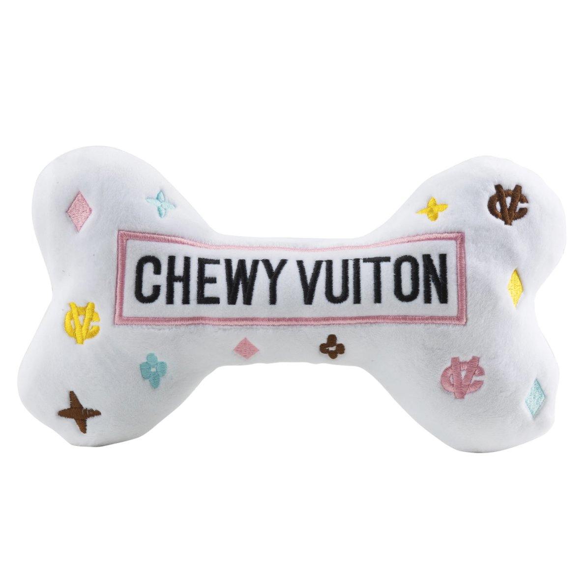 CHEWY VUITON BONE - WEISS - Pet-à-Porter