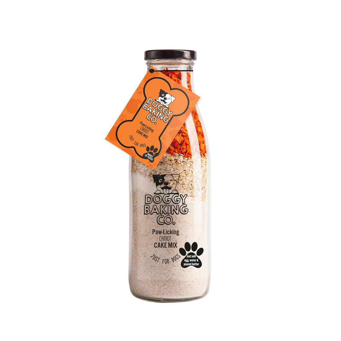 Karottenkuchen Hunde-Backmischung in Flaschen - 750ml