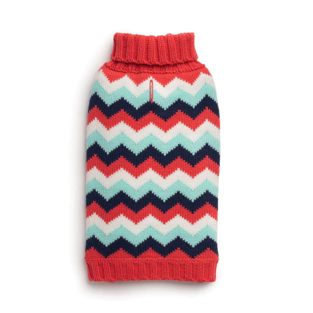 Melon Chevron Pullover