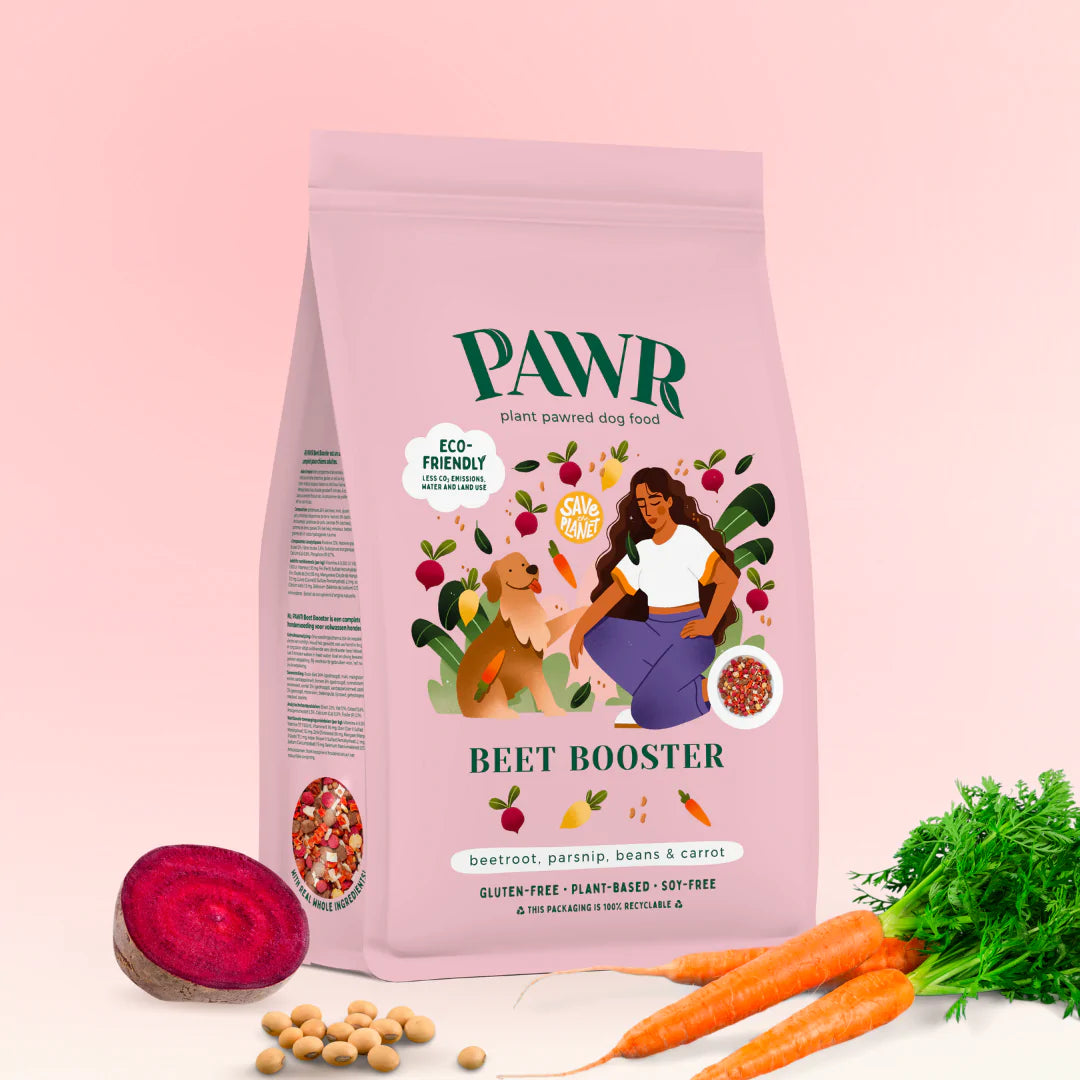 Pflanzenbasiertes Hundefutter - Beet Booster