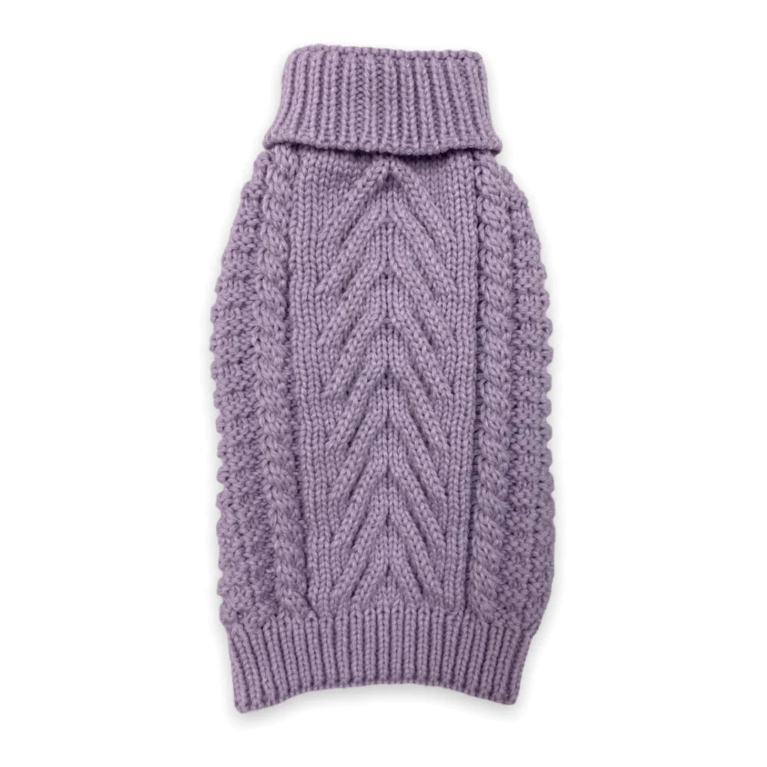 Lavendel Super Chunky Pullover