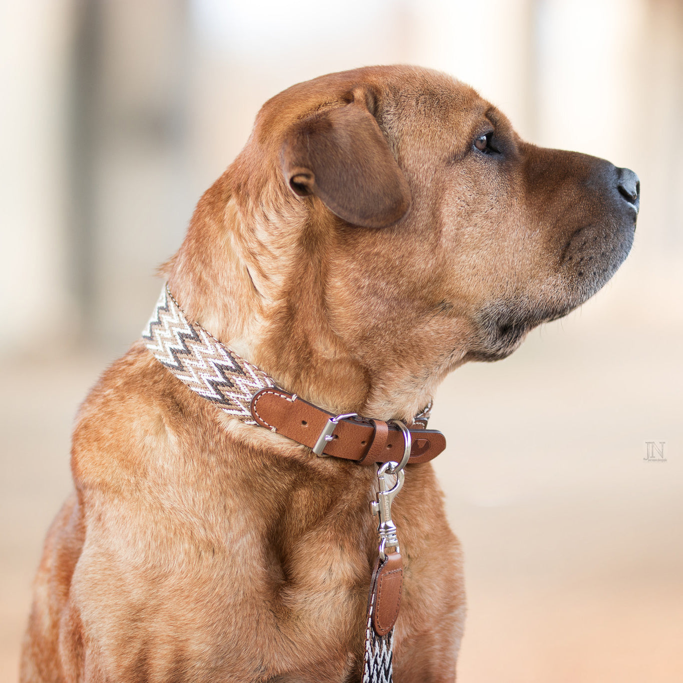 Peruanisches Braunes Halsband