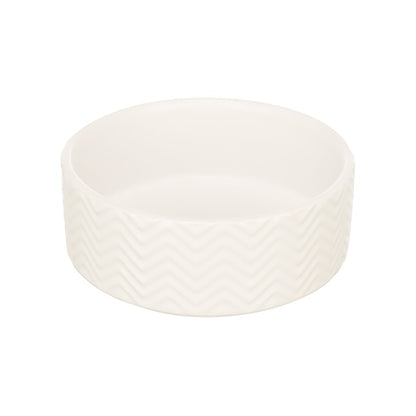 Wave Keramik-Schale - Weiß