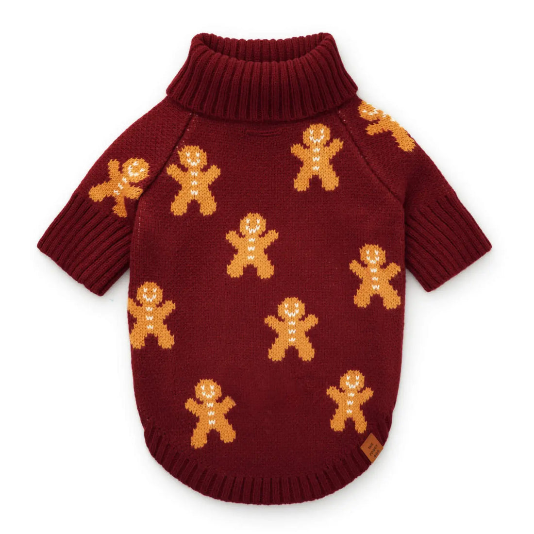 Gingerbread Man Dog Sweater