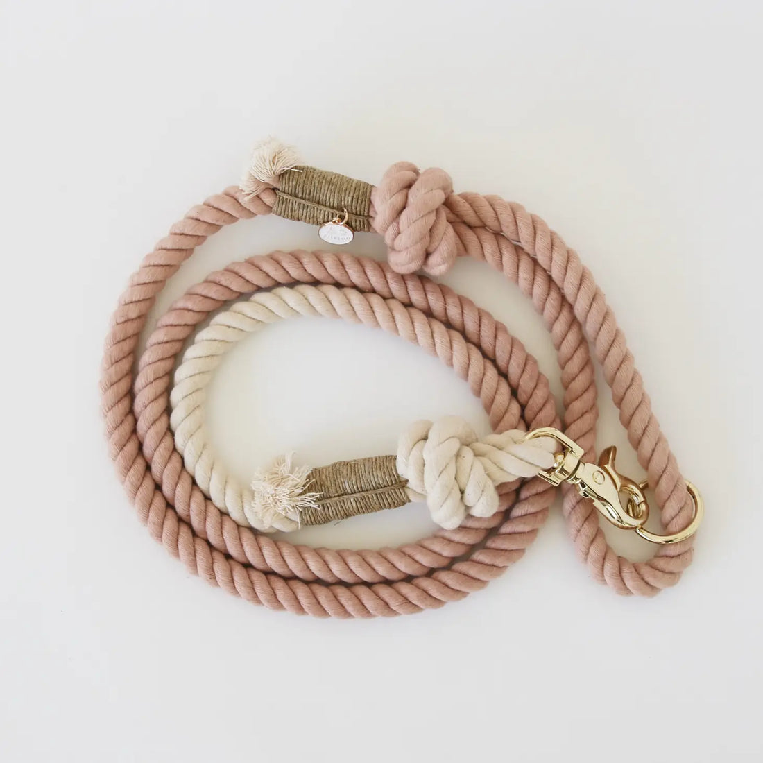 Rope Leash - Antique Rose