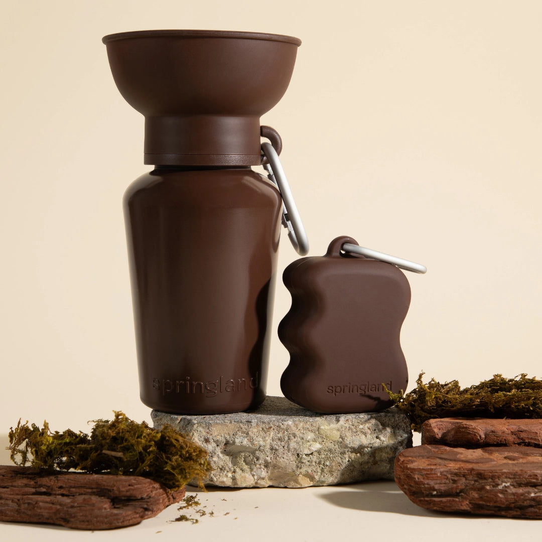 Silicone Dog Treat Dispenser - Chocolate